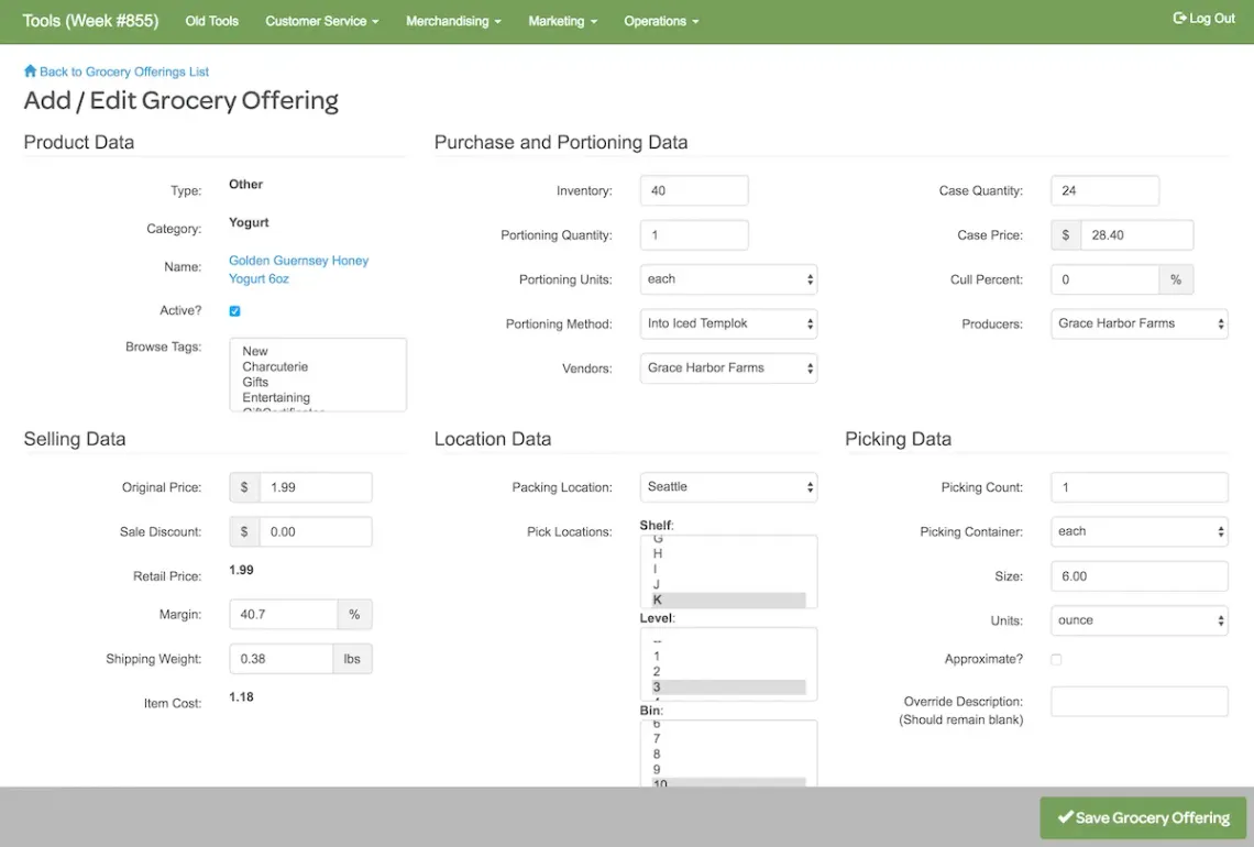 Full Circle - Internal / Staff Tooling