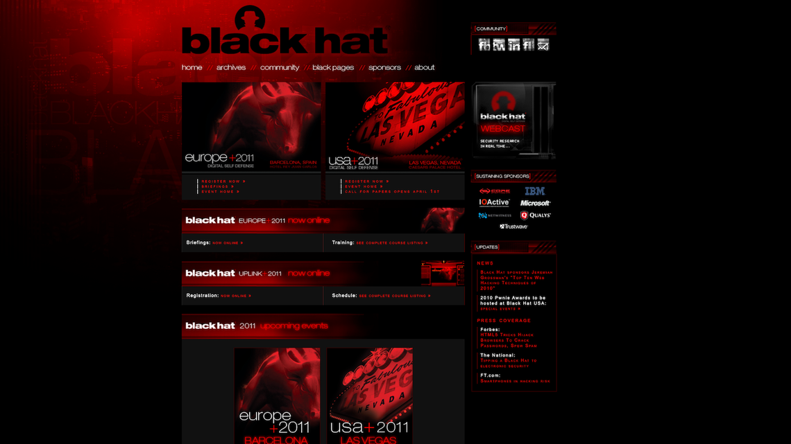 Developer - UBM / Black Hat